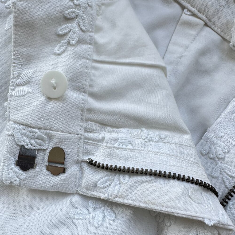 LOFT "Riviera" Shorts with Floral Embroidery - Picture 8 of 10